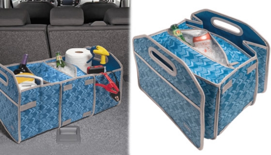 Keep the trunk of your car neat and clean with this trunk organizer! It's the perfect companion for road trips, picnics, office or school trips and much more.