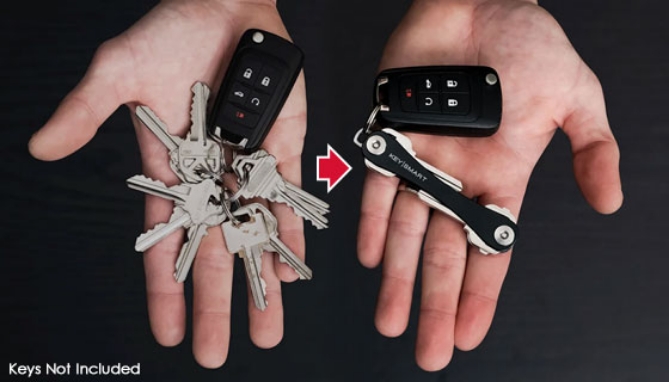 Picture 9 of Keysmart Compact Aluminum Key Holder