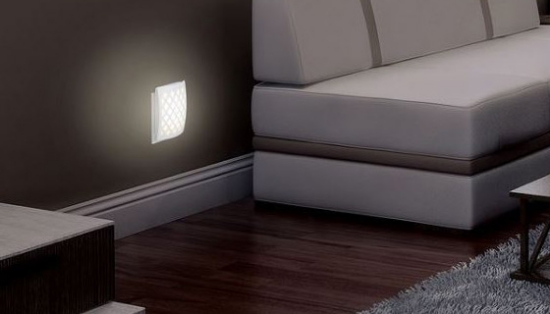 It is an energy efficient light, meaning the sensor will only activate when the room has reached a level of total darkness. As soon as the lights turn on or an early instance of sunrise is detected, the light will deactivate.