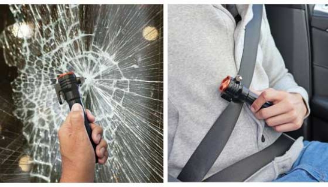 Picture 4 of Emergency Auto Tool and 5-Function Flashlight