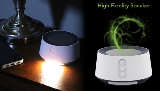 White Noise Sleep Sound Machine with Night Light