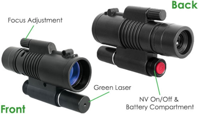 Picture 5 of Tuff Night Vision Monocular