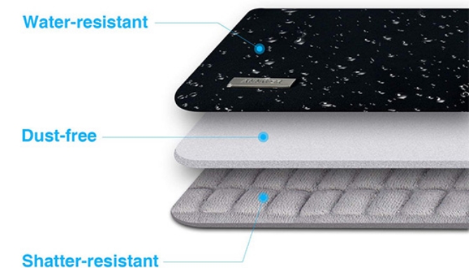 Picture 4 of Padded Protective Laptop and Tablet Sleeve up to 13in