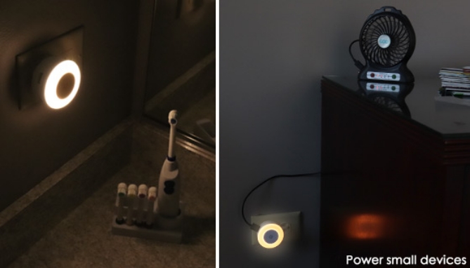 Picture 5 of Dual USB Charger and Soft Touch Night Light