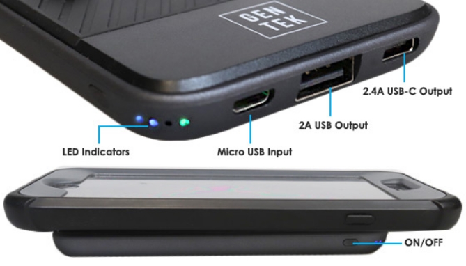 Picture 5 of Wireless Charger Suction-Cup Powerbank 4000mAh