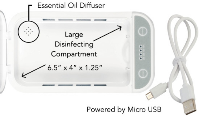 Picture 4 of UV Sanitizing Station - Eliminate Those Nasty Germs From Your Phone and more