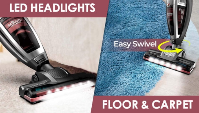 Picture 6 of High Power Cyclonic ROOMIE TEC Vincent 2-in-1 Cordless Vacuum Refurbished