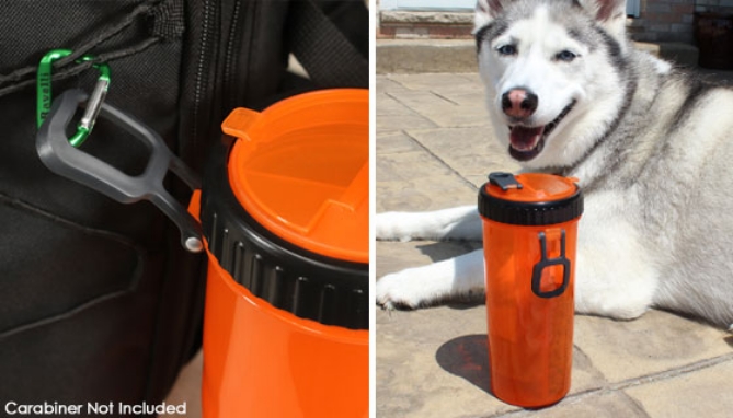 Picture 4 of Dual Compartment Wet And Dry Travel Cup