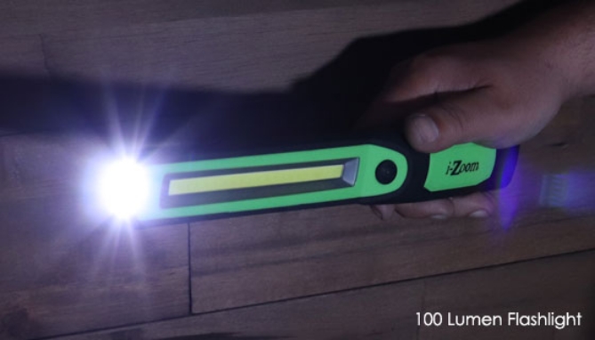 Do you have a reliable flashlight in your kitchen drawer right now? How about a super bright utility lamp for work or power outages? The <strong>COB Utility Light Wand</strong> is a powerful and versatile work light can function both as a flashlight AND as a handsfree work light or emergency light.