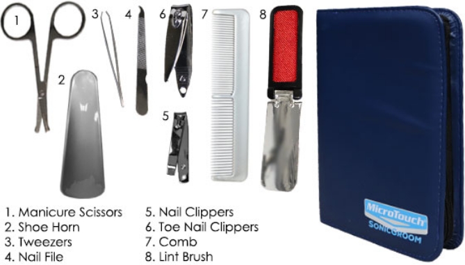 Picture 6 of 17pc SonicGroom Deluxe Precision Grooming System by MicroTouch