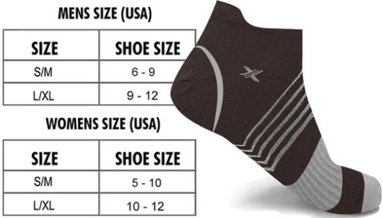 Petro-Verge Ankle Sport Compression Socks by Extreme Fit