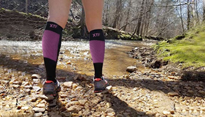 Picture 4 of Copper Flux Knee-High Compression Socks 6-Pack