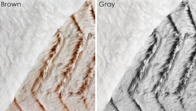 Picture 4 of Luxury Faux Mink Sherpa Large Throw