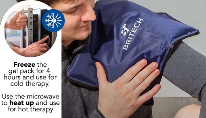 Picture 6 of Extra-Large Reusable Gel Ice Pack for Hot and Cold Therapy