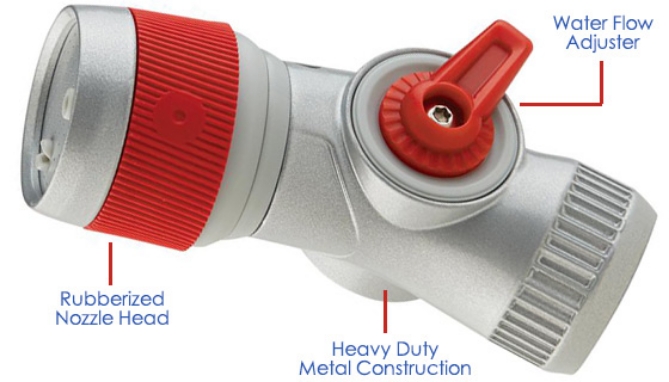 Picture 4 of Gilmour Pro Hose Nozzle - 3 Modes