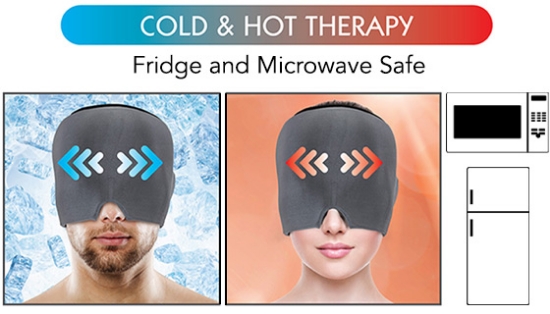 Hot & Cold Therapy Cap For Migraine Relief