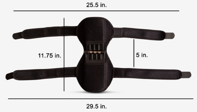 Picture 4 of Spring Powered Knee Support w/ Powerful Rebound Spring Force