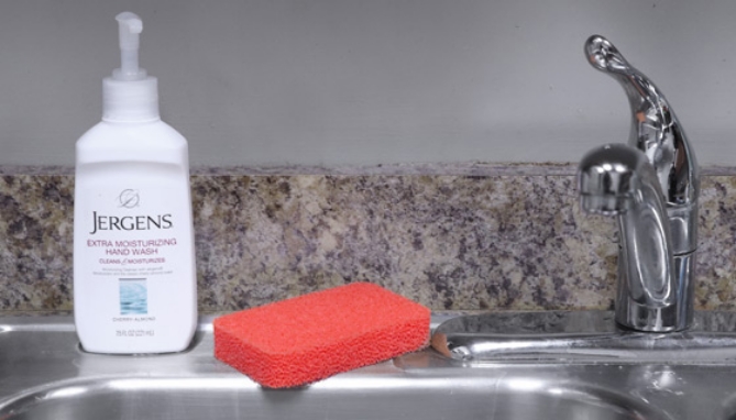 3-Pack of Odor Resistant Silicone Scrubbing Sponges