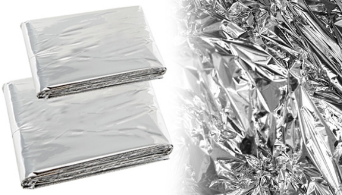 Picture 2 of Emergency Sleeping Bag And Blanket Kit: Stay Dry, Warm, And Off The Ground