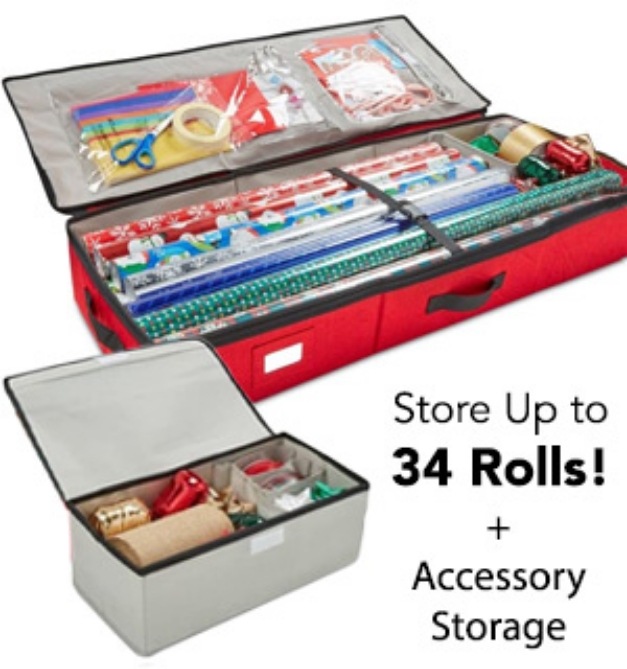 Picture 1 of Wrapping Paper Storage Container
