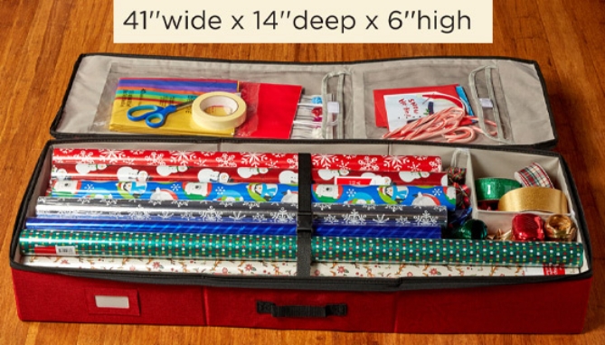 Picture 2 of Wrapping Paper Storage Container