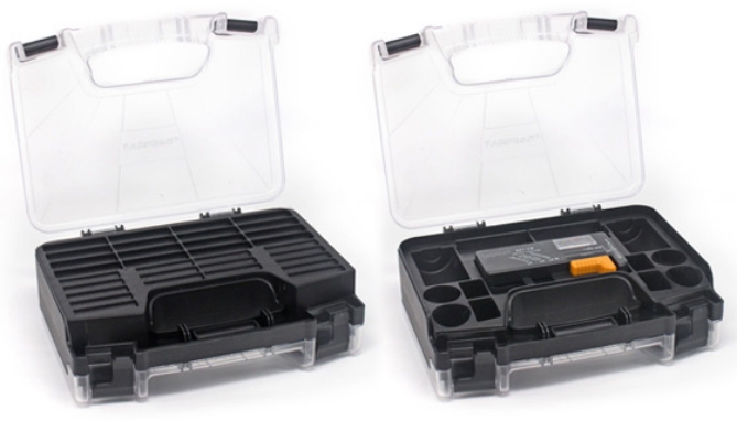 Picture 5 of 55 Capacity Portable Battery Caddy with Tester
