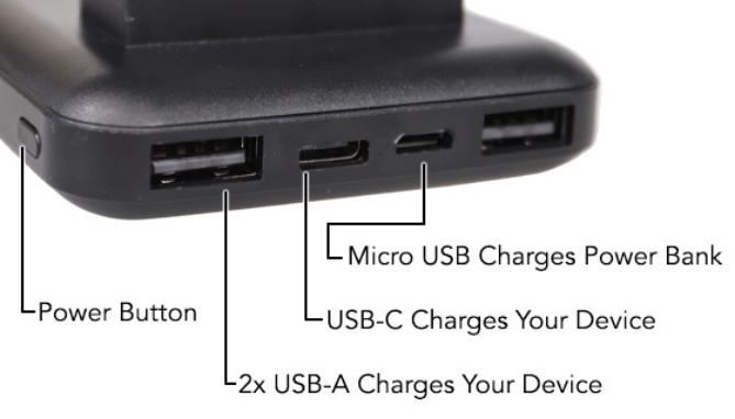 Picture 4 of 10,000mAh Power Bank and Phone Stand