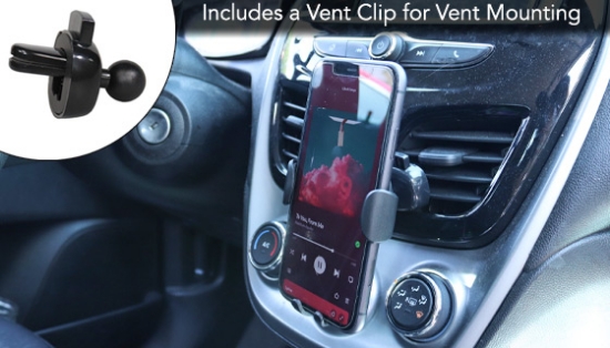 Versatile 3-in-1 Phone Mount for Your Car