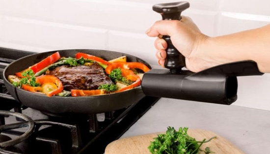 Pan Buddy Handle: Makes Lifting Heavy Cookware Easier