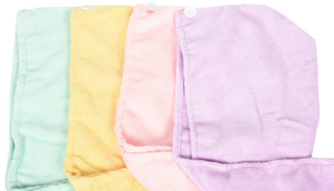 Picture 3 of Microfiber Twist Hair Turban by Spa Savvy