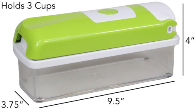Picture 4 of The Nicer Dicer Smart Veggie Chopper