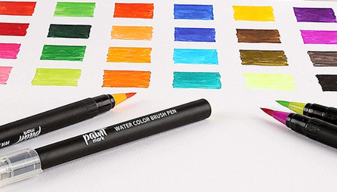 Watercolor Brush Pen Set of 24