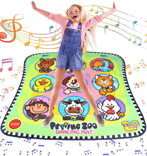 Zippy Animal Dance Mat - Where Fun Meets Fitness! - PulseTV