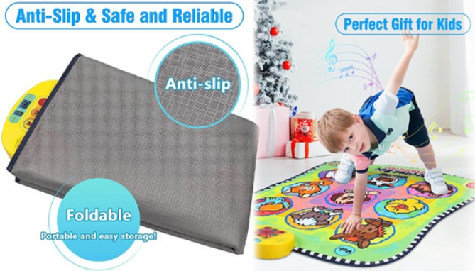 Picture 2 of Zippy Animal Dance Mat - Where Fun Meets Fitness!