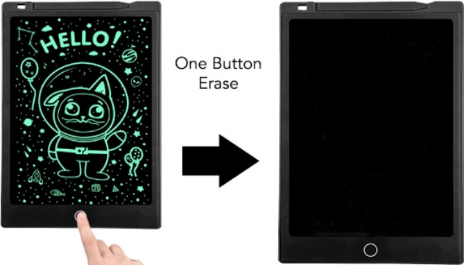Picture 3 of LCD Reusable Writing and Drawing Tablet