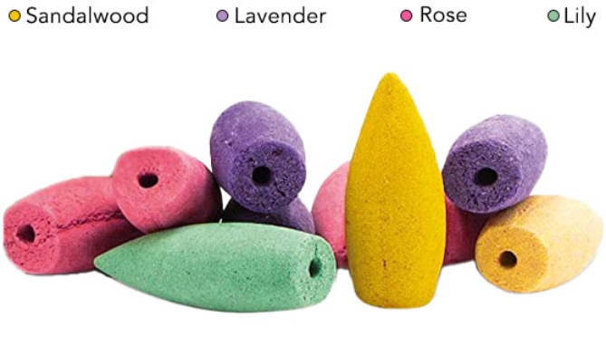 Picture 2 of Assorted Backflow Incense Cones 100 Pack Refills