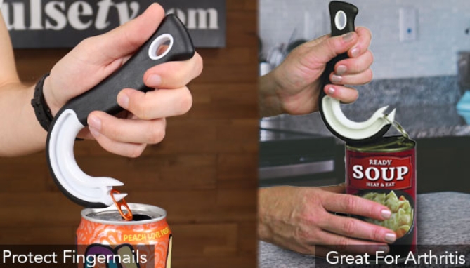 Picture 2 of Non-Slip Ring Pull Tab Opener
