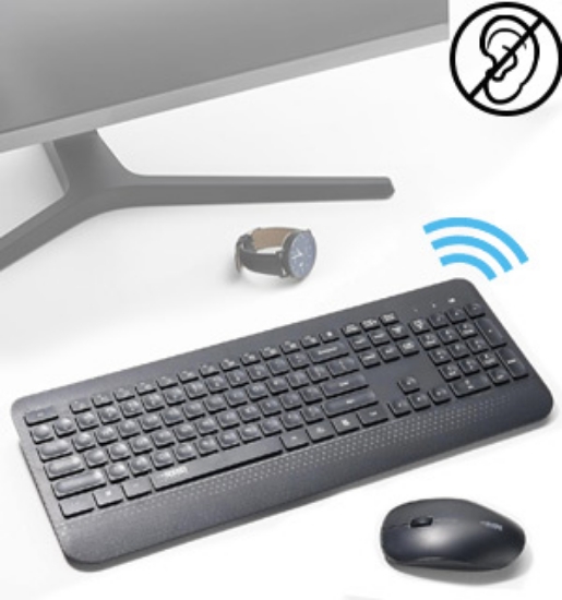 Wireless Keyboard and Mouse Combo by Uncaged Ergonomics