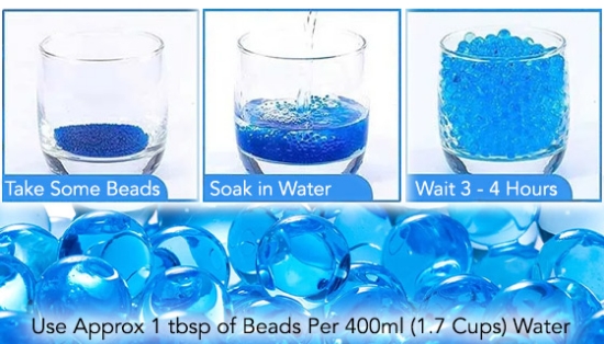 Water Gel Bead Blaster Ammo Refill: Assorted 5 Pack for 50K Total