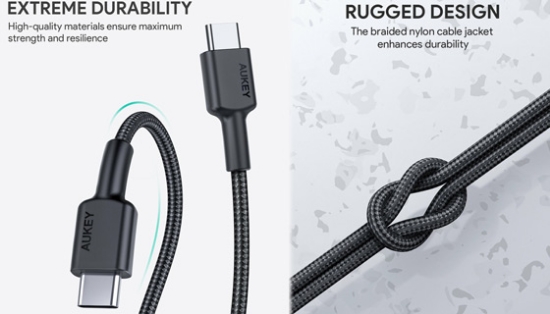 Double-Sided USB-C Cable Combo 4-Pack