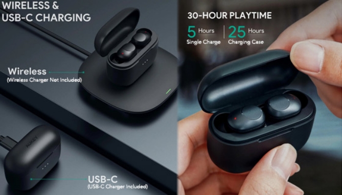 Picture 3 of Wireless Charging TW Earbuds with in-ear Detection