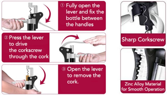 Picture 3 of Mixi Deluxe 9-pc Wine Opener Gift Set