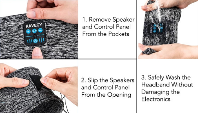 Picture 3 of Bluetooth Music Headband: For Workouts and Sleep