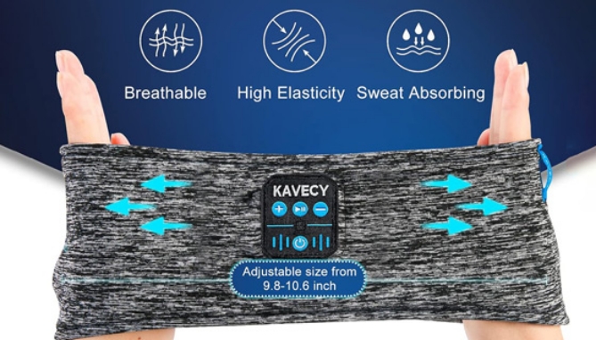 Picture 5 of Bluetooth Music Headband: For Workouts and Sleep