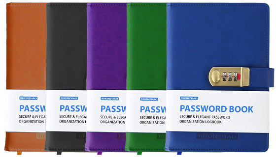 LogGuard Book with Combo Lock: Your Password Protector - PulseTV