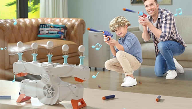 Picture 4 of 2 in 1 Floating Target Game With 2 Dart Blasters