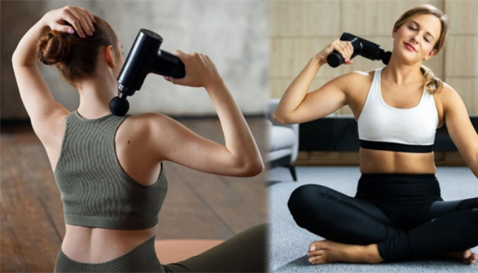 Picture 2 of Cordless Percussion High Impact Deep Tissue Massage Gun