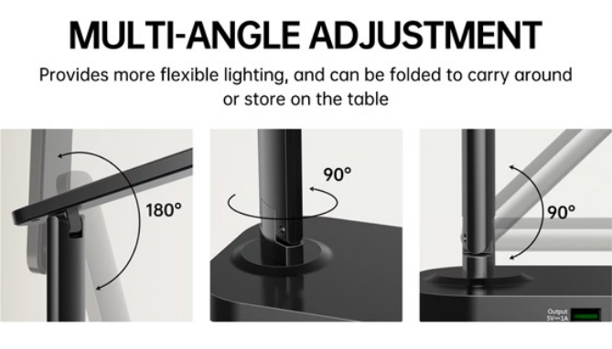 Picture 4 of LED Desk Lamp with USB Charging Port