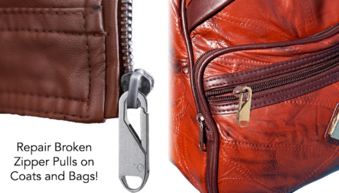 Picture 2 of 6pk Universal Zipper Pulls in Assorted Metallic Colors