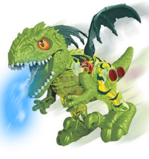 Picture 1 of Constructosaur Motorized Fire-Breathing Dragon Toy